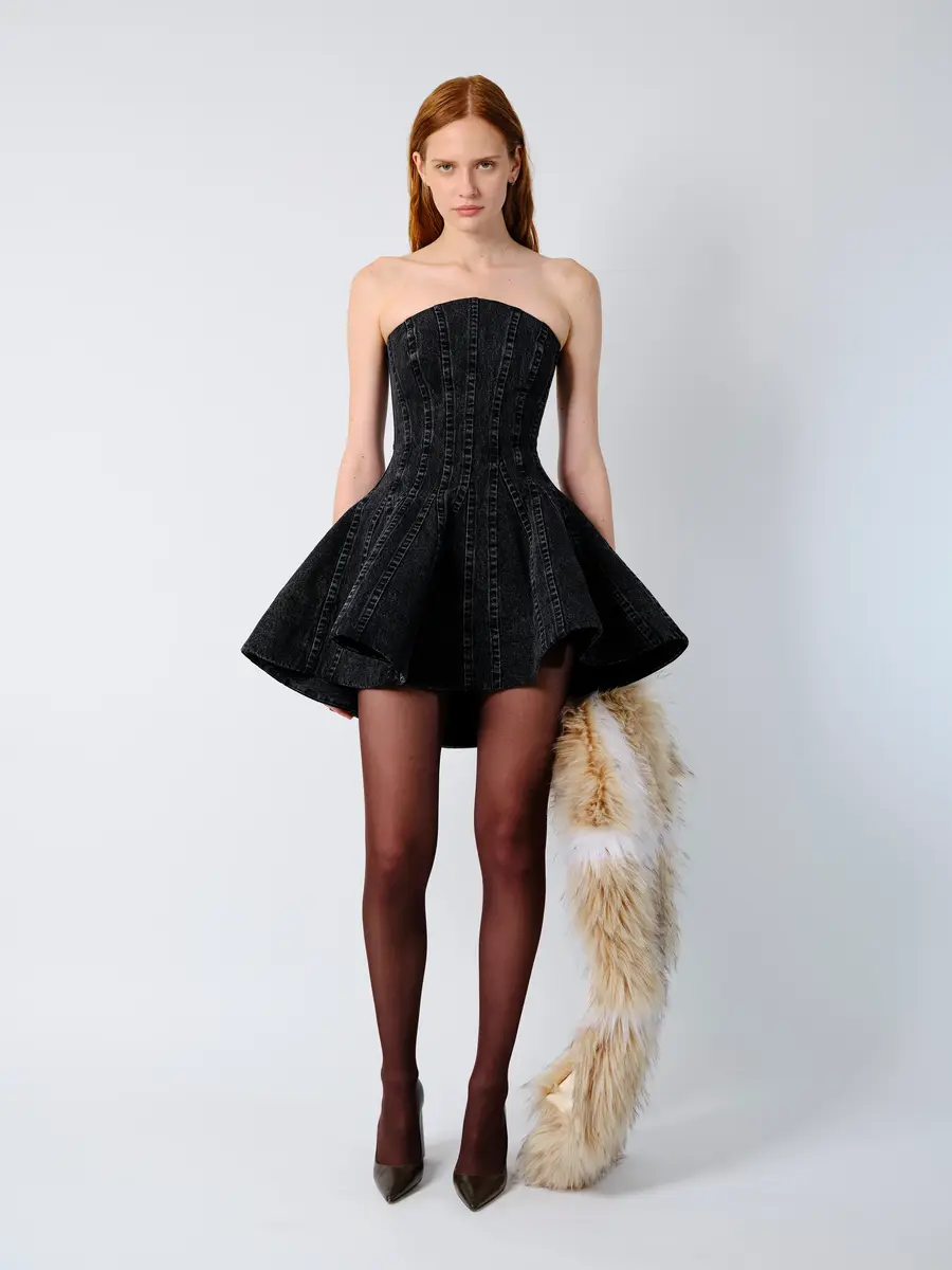Aknvas The Lefa dress in black denim | Thumbnail 3 Aknvas The Lefa dress in black denim | Thumbnail 3