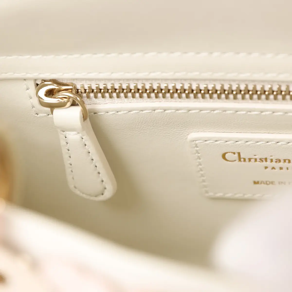 Dior Christian Dior Mini Lady Dior Bag "Buttercup" Rose Soupir, Off-White, Light Purple, Light Brown Lambskin Light Gold Hardware | Thumbnail 10 Dior Christian Dior Mini Lady Dior Bag "Buttercup" Rose Soupir, Off-White, Light Purple, Light Brown Lambskin Light Gold Hardware | Thumbnail 10