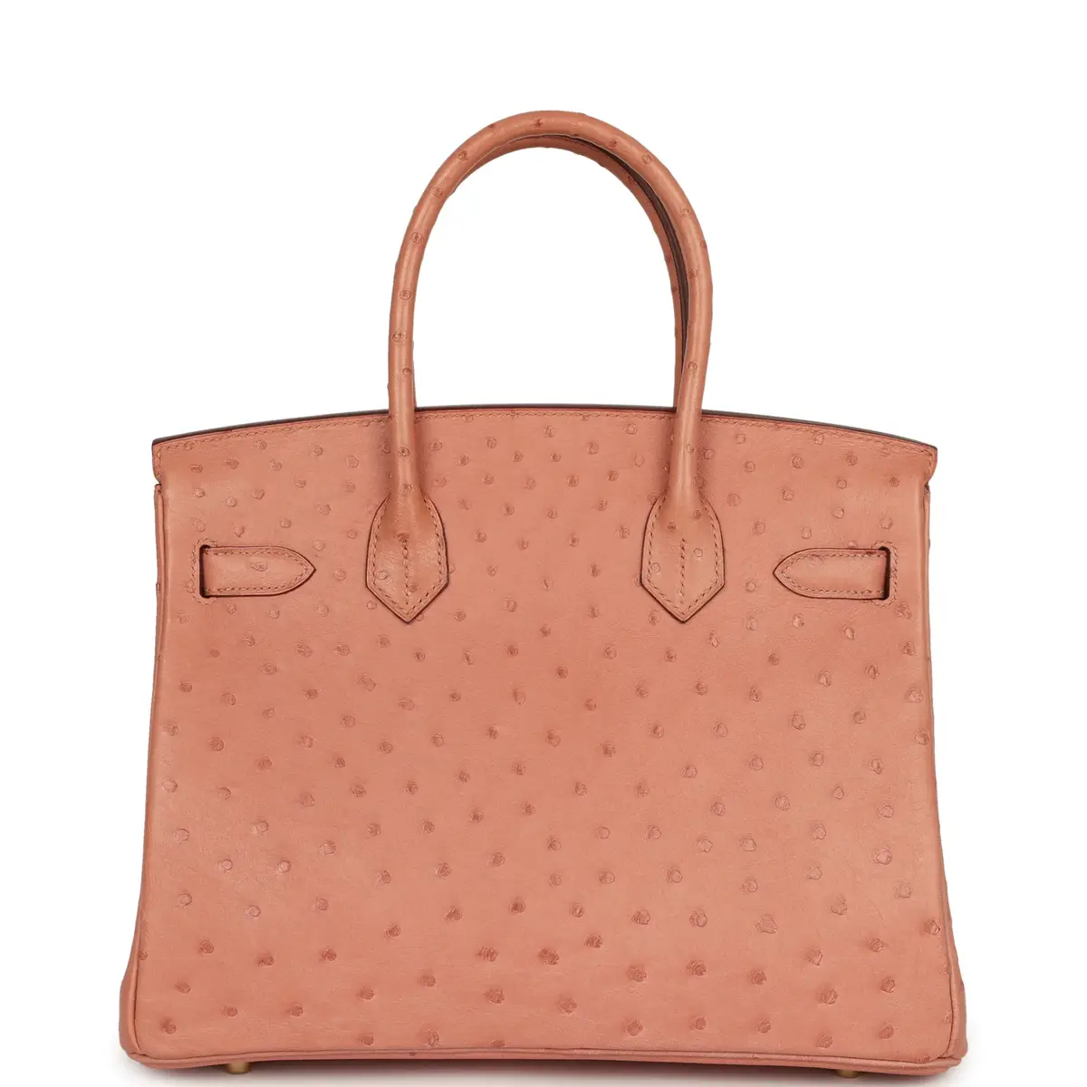 HERMÈS Hermes Birkin 30 Terre Cuite Ostrich Gold Hardware | Thumbnail 4 HERMÈS Hermes Birkin 30 Terre Cuite Ostrich Gold Hardware | Thumbnail 4