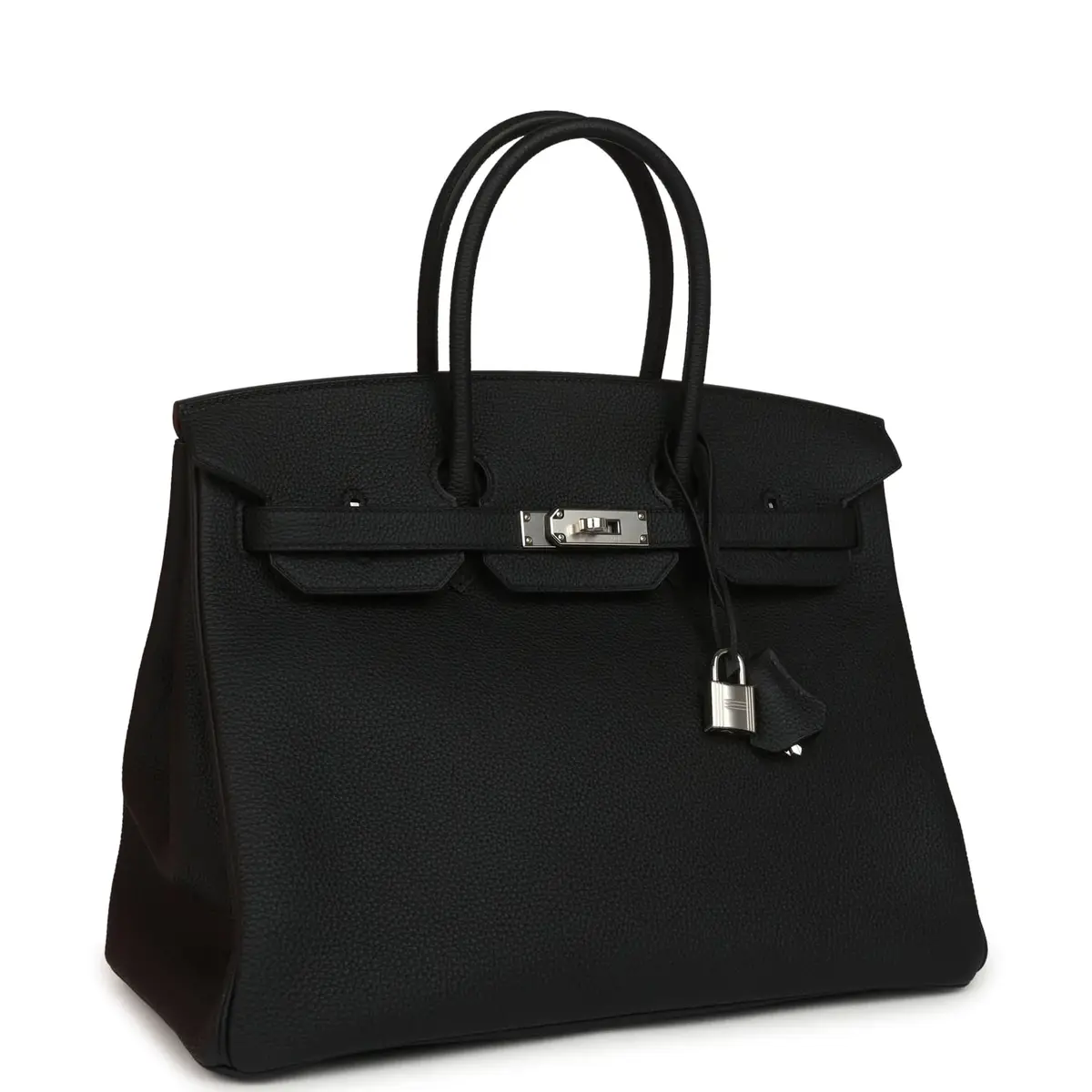 HERMÈS Hermes Birkin 35 Black Togo Palladium Hardware | Thumbnail 2 HERMÈS Hermes Birkin 35 Black Togo Palladium Hardware | Thumbnail 2