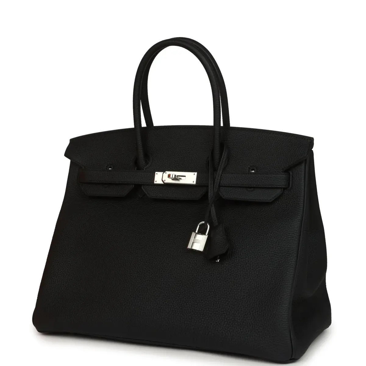 HERMÈS Hermes Birkin 35 Black Togo Palladium Hardware | Thumbnail 5 HERMÈS Hermes Birkin 35 Black Togo Palladium Hardware | Thumbnail 5