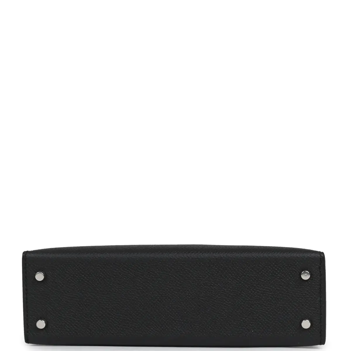 HERMÈS Hermes Kelly Sellier 20 Black Epsom Palladium Hardware | Thumbnail 6