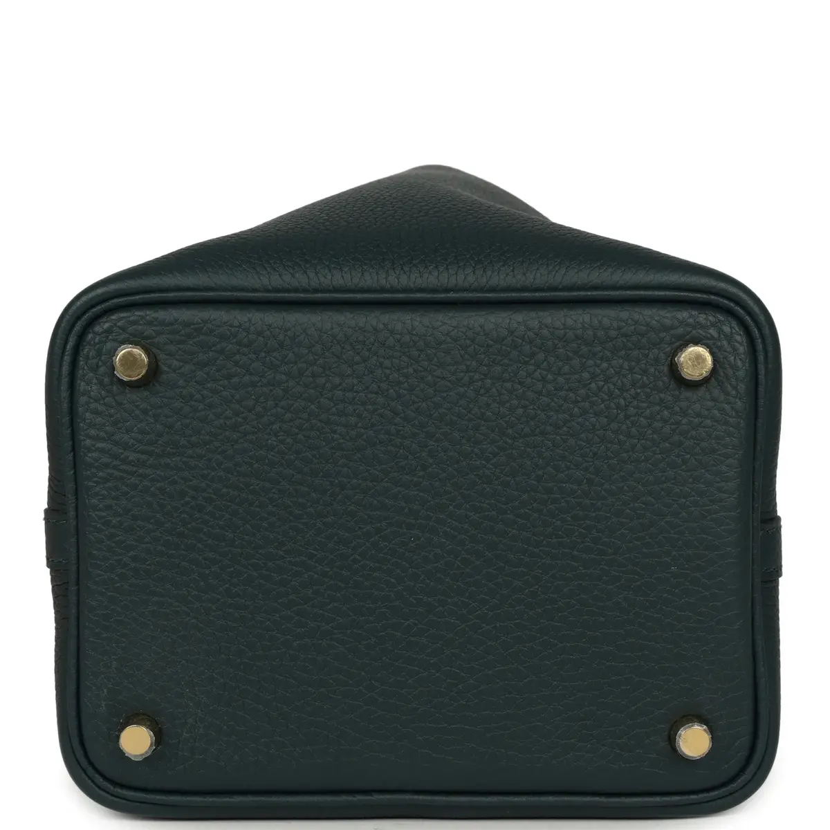 HERMÈS Hermes Picotin Lock 18 Vert Cypress Clemence Gold Hardware | Thumbnail 6 HERMÈS Hermes Picotin Lock 18 Vert Cypress Clemence Gold Hardware | Thumbnail 6