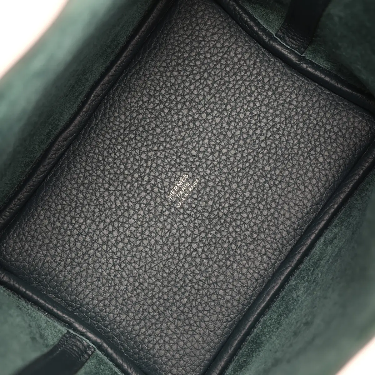 HERMÈS Hermes Picotin Lock 18 Vert Cypress Clemence Gold Hardware | Thumbnail 7 HERMÈS Hermes Picotin Lock 18 Vert Cypress Clemence Gold Hardware | Thumbnail 7