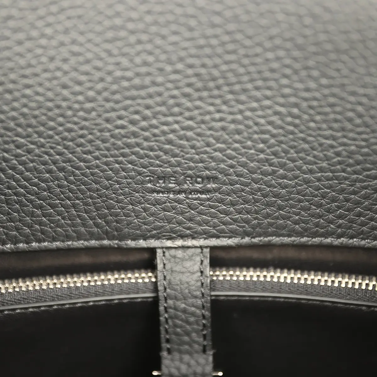 The Row The Row Soft Margaux Shoulder 12 Bag Black Calfskin Silver Hardware | Thumbnail 11