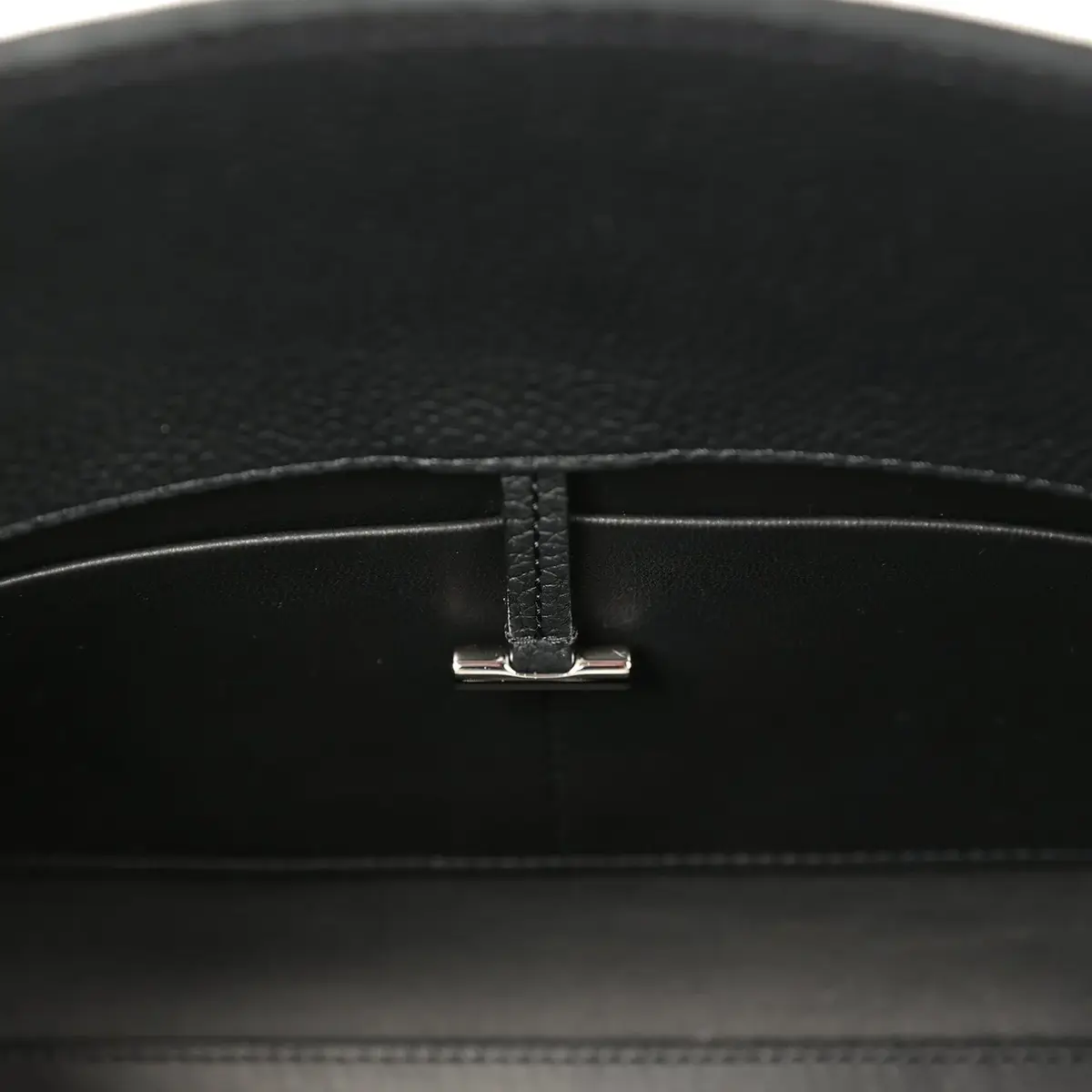 The Row The Row Soft Margaux Shoulder 12 Bag Black Calfskin Silver Hardware | Thumbnail 9