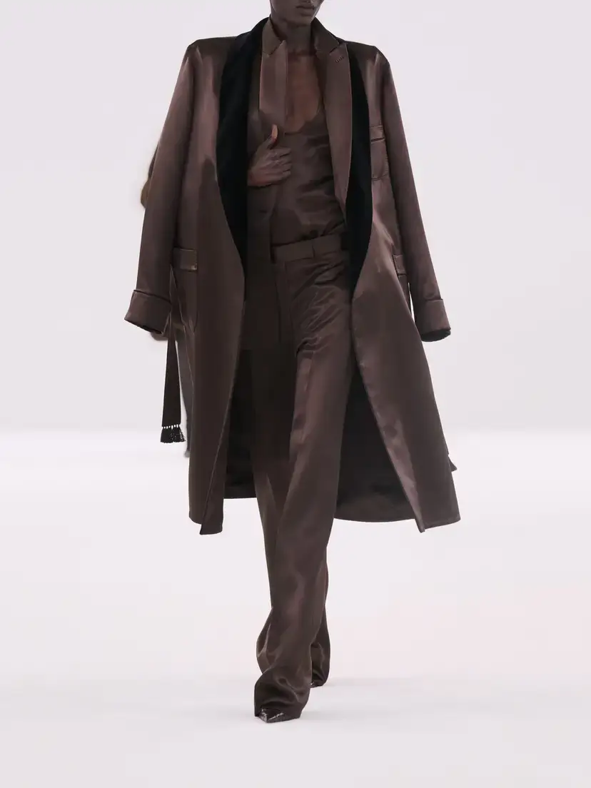Tom Ford Silk-satin Straight-leg Pants | Thumbnail 6 Tom Ford Silk-satin Straight-leg Pants | Thumbnail 6