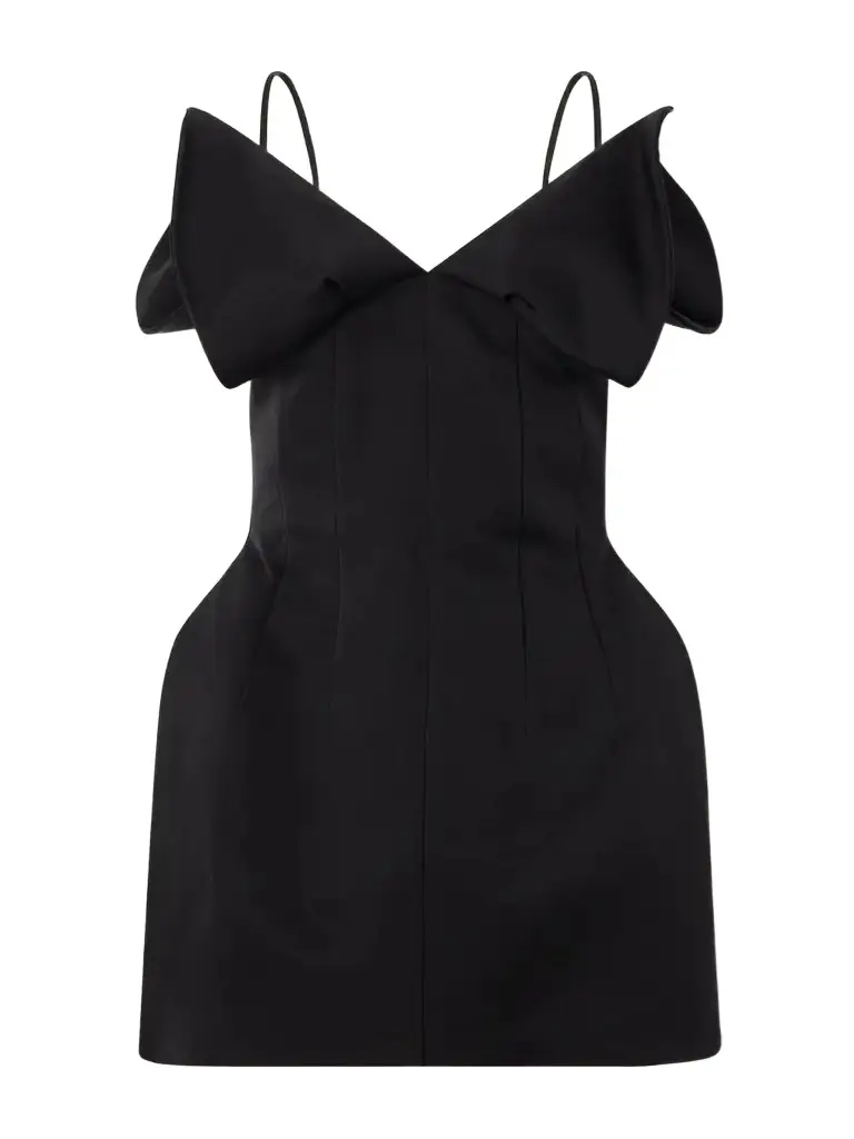 Cotton And Silk-blend Mini Dress Cotton And Silk-blend Mini Dress