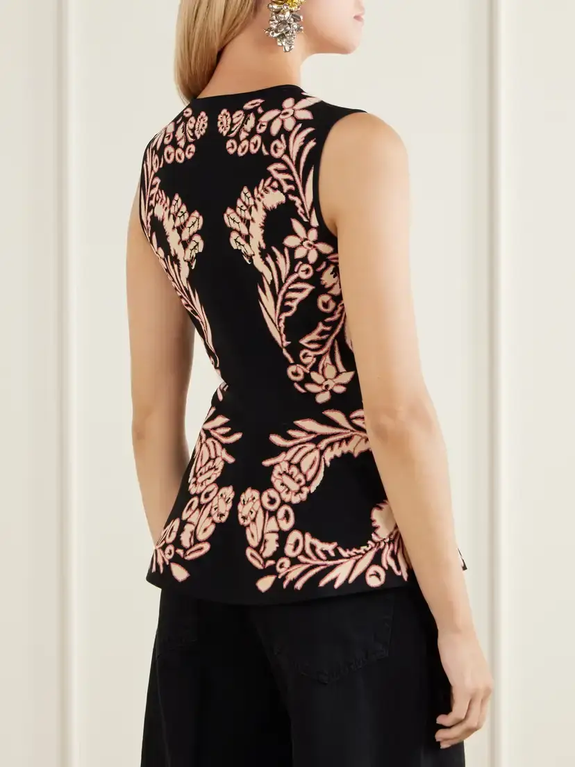 Ulla Johnson Nadira Floral-jacquard Top | Thumbnail 3