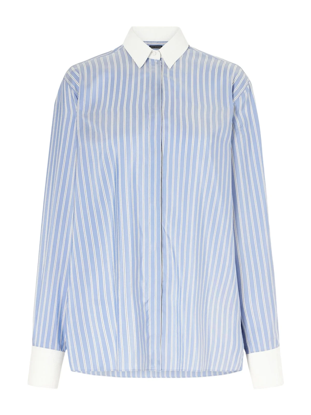Striped Silk Shirt Striped Silk Shirt