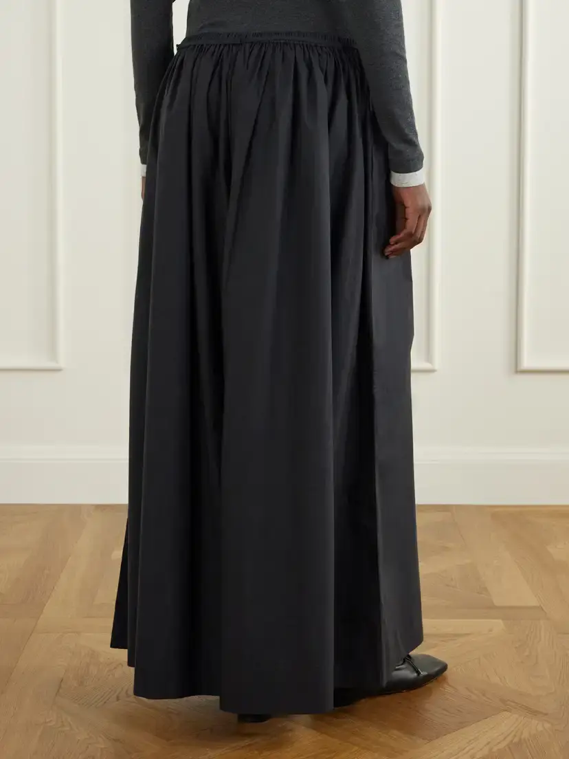 St. Agni Organic Cotton-poplin Wide-leg Pants | Thumbnail 4