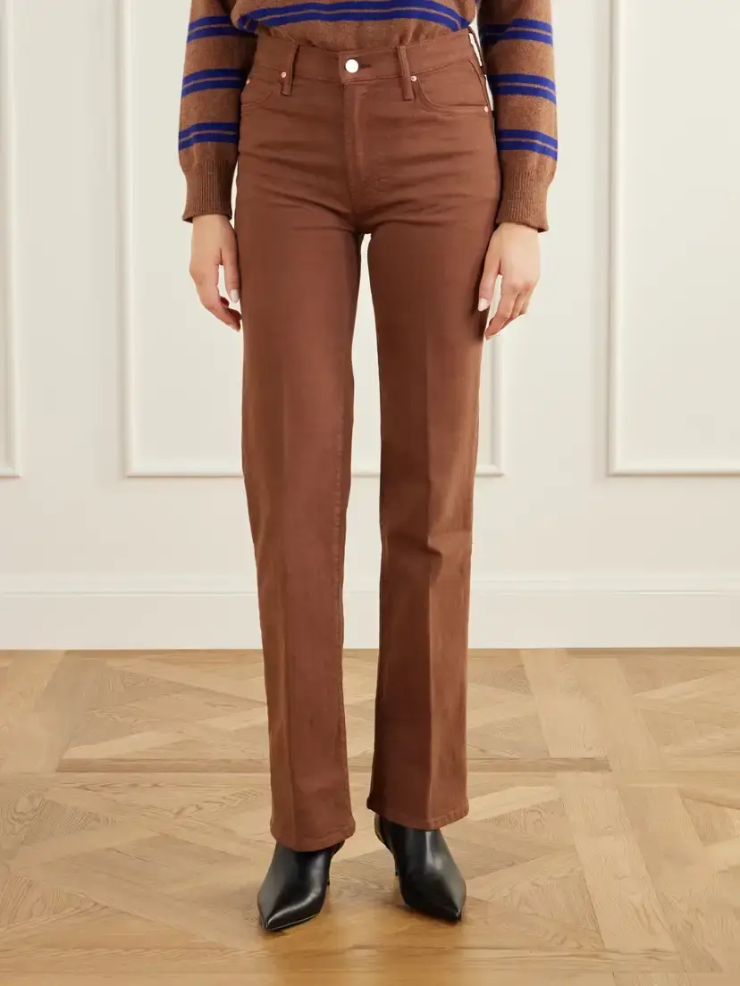 Mother The Kick It High-rise Straight-leg Jeans | Thumbnail 3 Mother The Kick It High-rise Straight-leg Jeans | Thumbnail 3