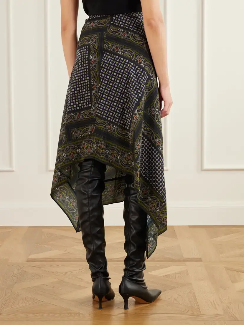 Veronica Beard Hartley Paisley-print Silk-blend Maxi Skirt | Thumbnail 4 Veronica Beard Hartley Paisley-print Silk-blend Maxi Skirt | Thumbnail 4