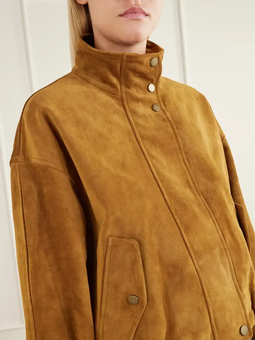 Veronica Beard Bateman Cropped Suede Jacket | Thumbnail 5 Veronica Beard Bateman Cropped Suede Jacket | Thumbnail 5