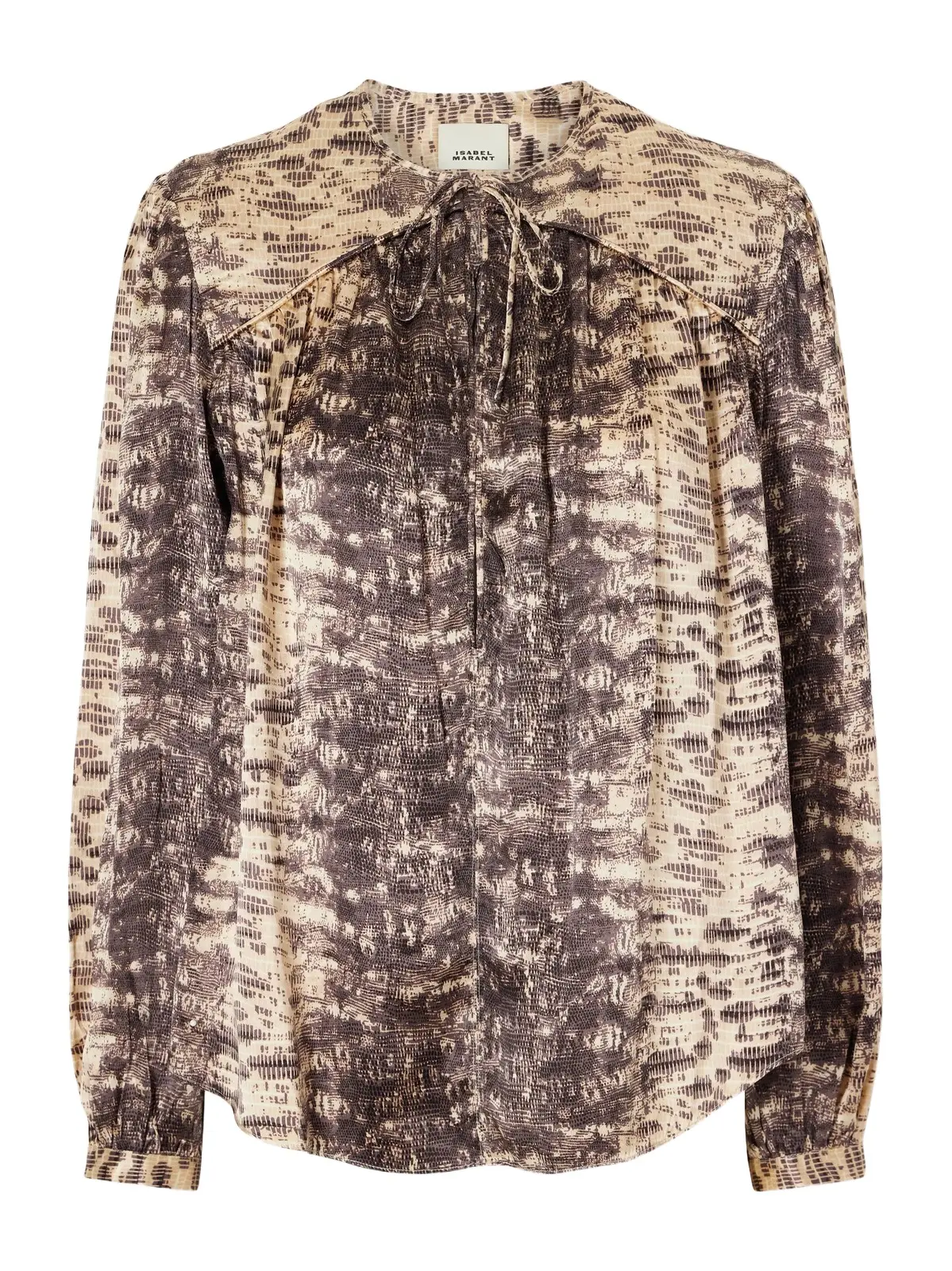 Laraya Printed Silk Blouse