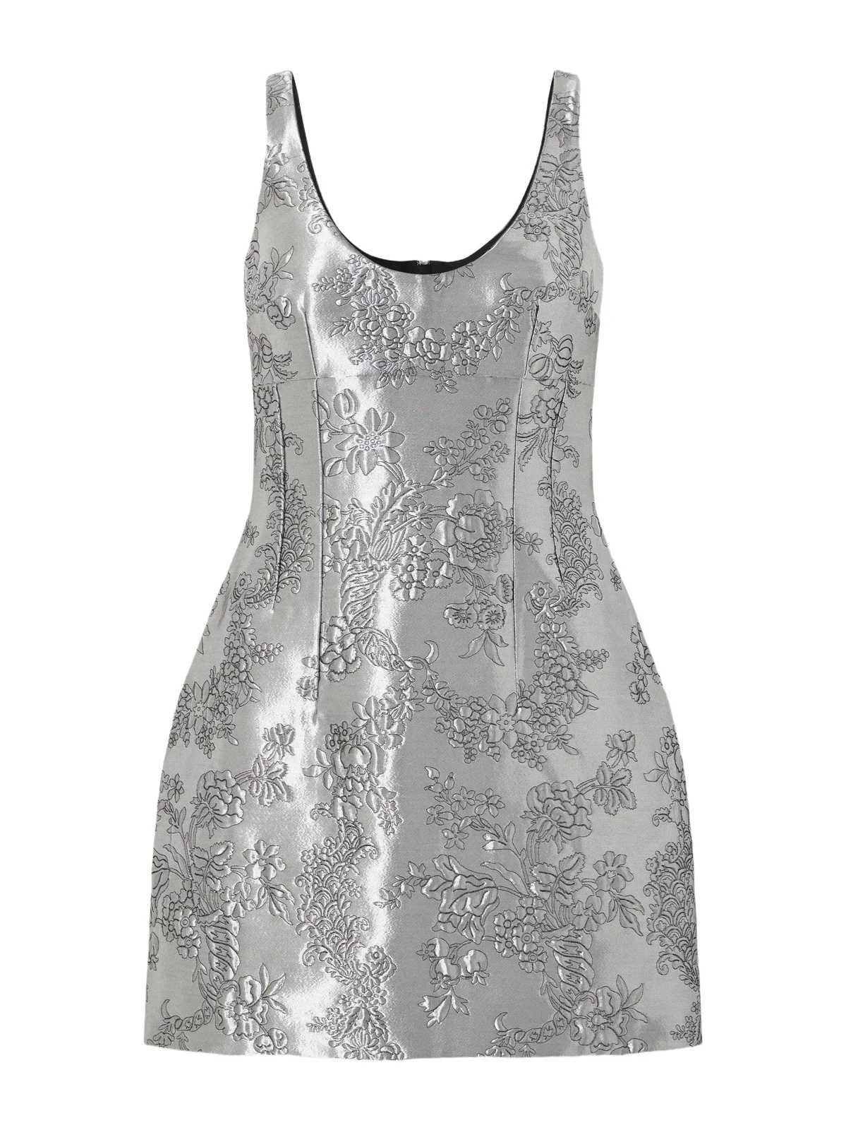 Einna Floral Cloqué Mini Dress