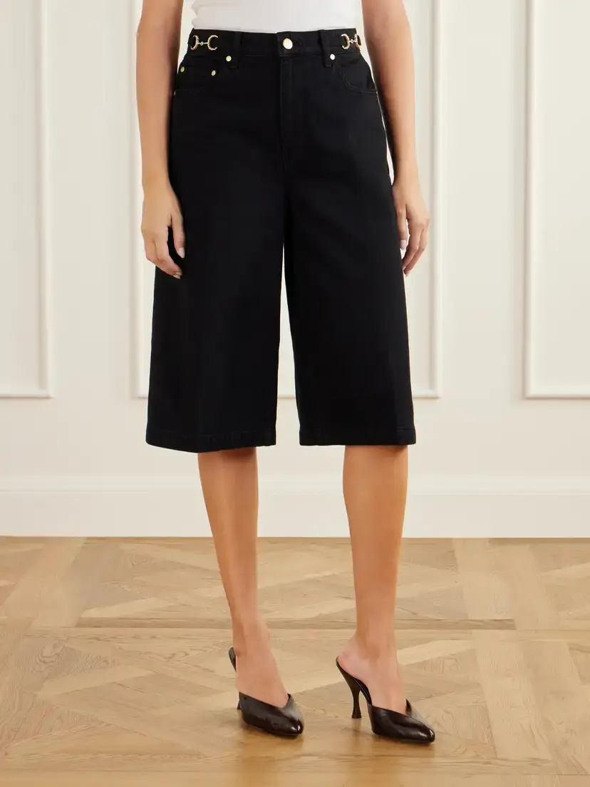 Ulla Johnson The Rowan Embellished Denim Shorts | Thumbnail 3 Ulla Johnson The Rowan Embellished Denim Shorts | Thumbnail 3