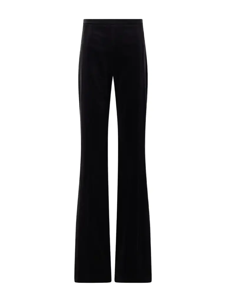 Costarellos Padra Cotton-velvet Flared Pants