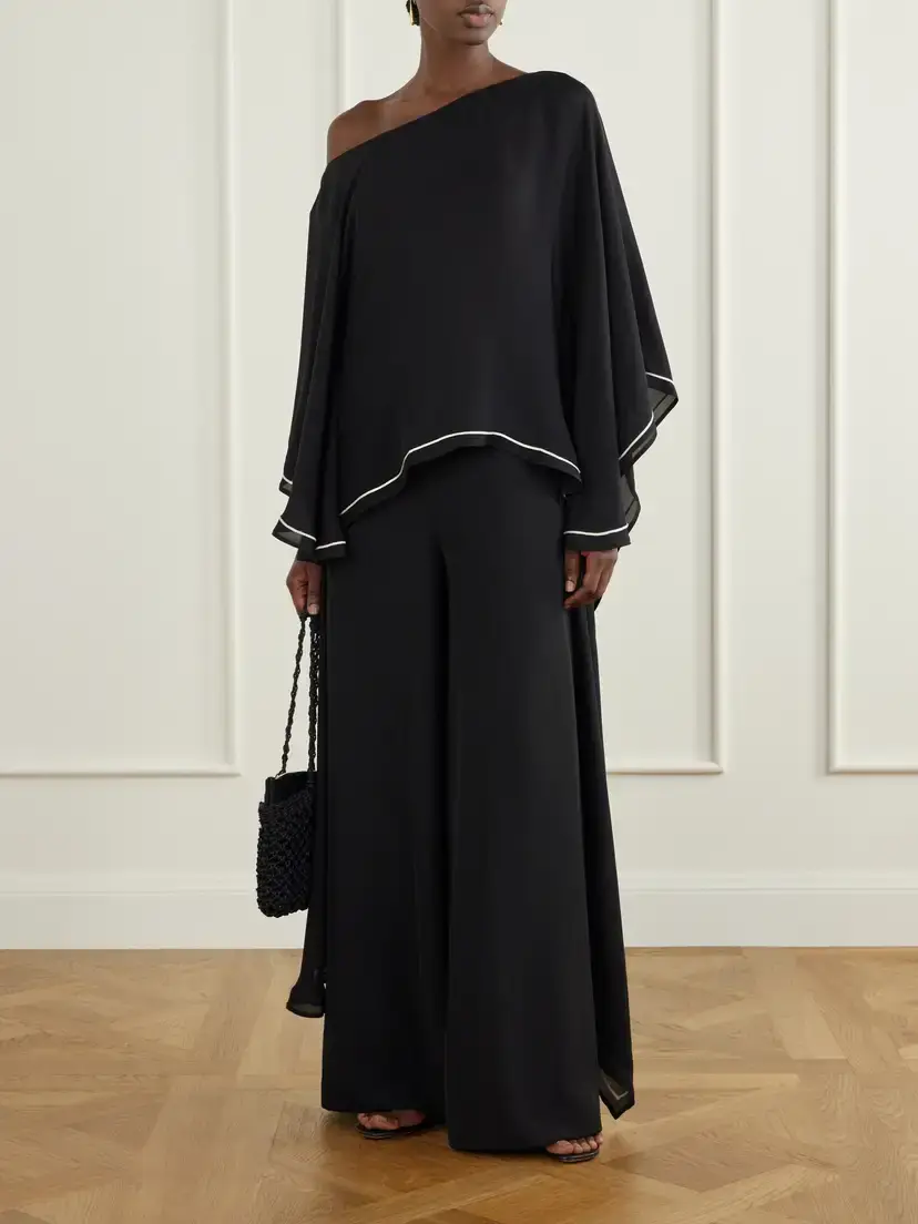 ANDRES OTALORA Espacio Fiel Crepe Wide-leg Pants | Thumbnail 2 ANDRES OTALORA Espacio Fiel Crepe Wide-leg Pants | Thumbnail 2