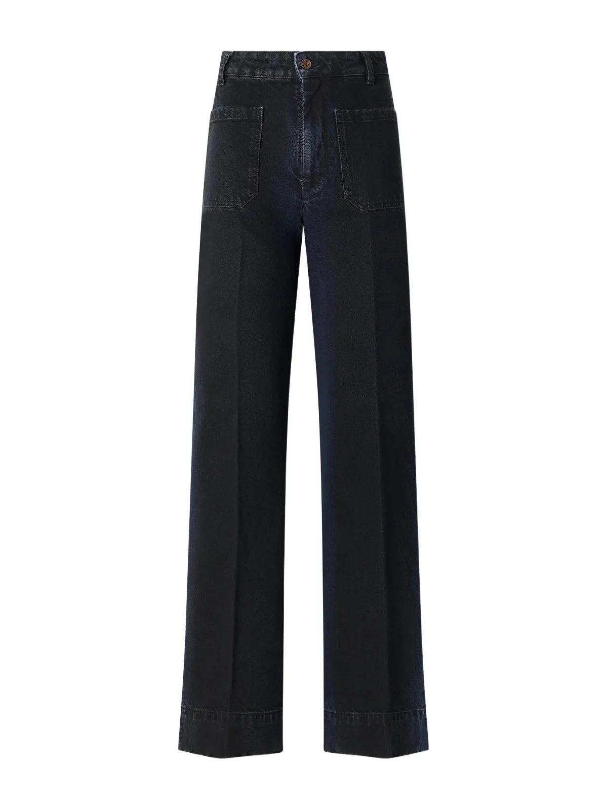 Alina Logo-embroidered High-rise Flared Jeans Alina Logo-embroidered High-rise Flared Jeans