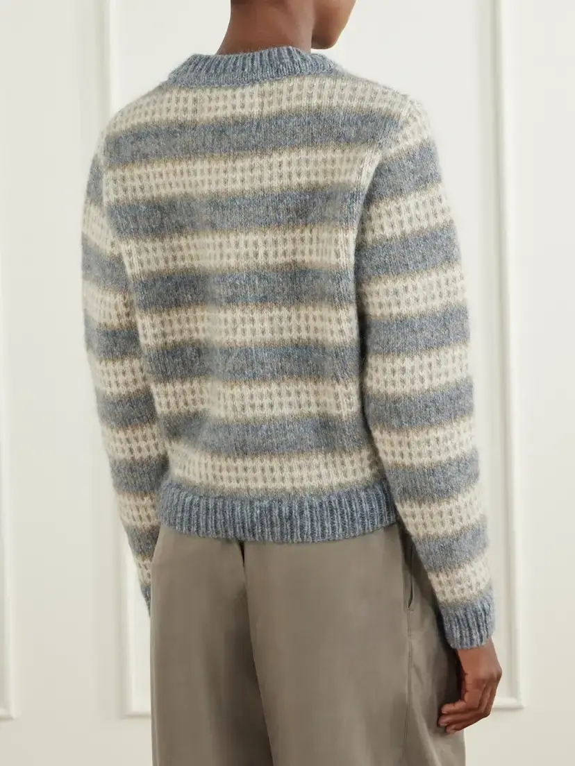 SKALL Svala Striped Wool Sweater | Thumbnail 4