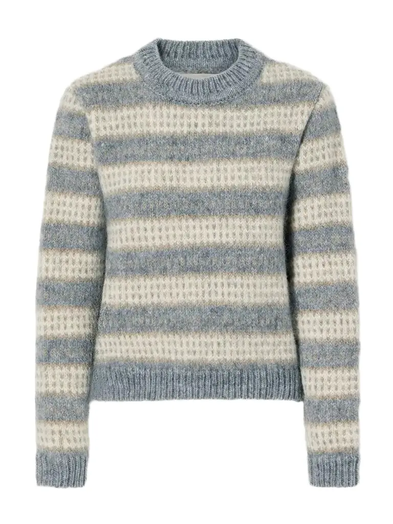 SKALL Svala Striped Wool Sweater