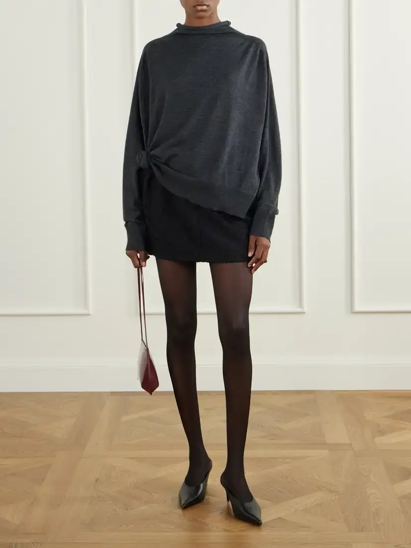 Magda Butrym Knot-detail Wool Turtleneck Sweater | Thumbnail 2 Magda Butrym Knot-detail Wool Turtleneck Sweater | Thumbnail 2