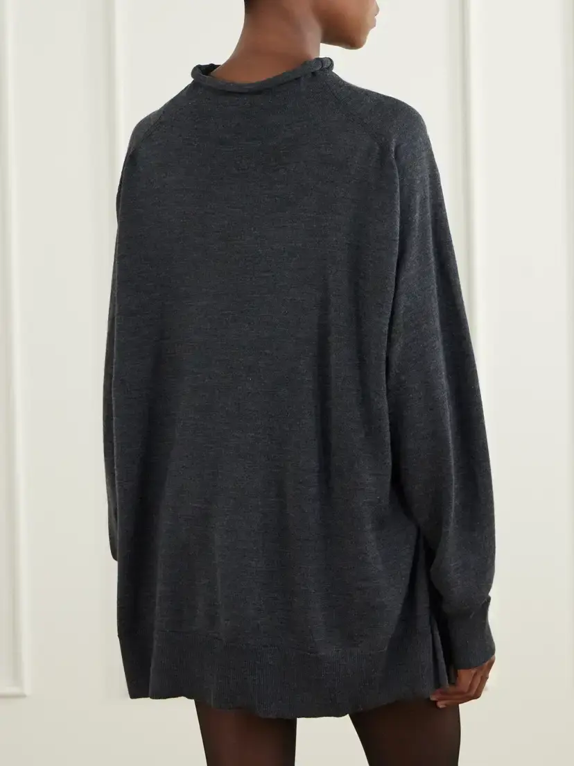 Magda Butrym Knot-detail Wool Turtleneck Sweater | Thumbnail 3 Magda Butrym Knot-detail Wool Turtleneck Sweater | Thumbnail 3