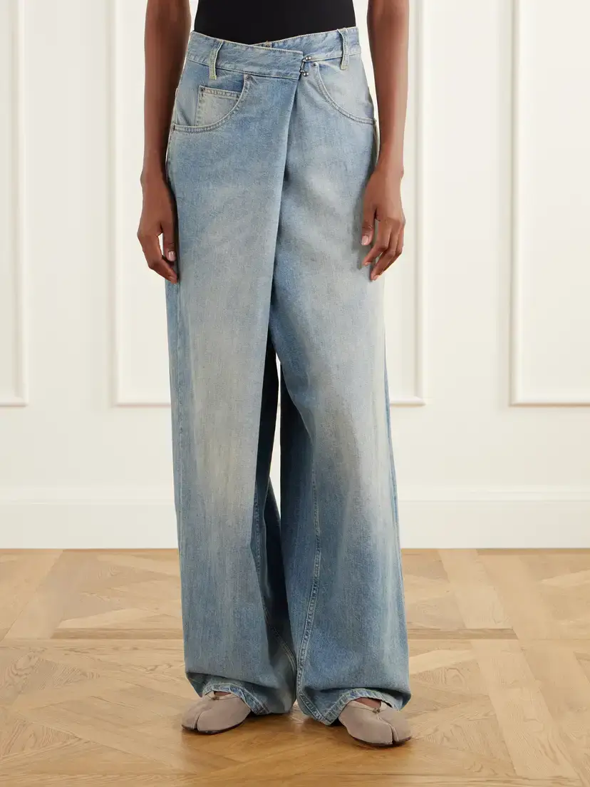 Maison Margiela High-rise Wide-leg Jeans | Thumbnail 3 Maison Margiela High-rise Wide-leg Jeans | Thumbnail 3
