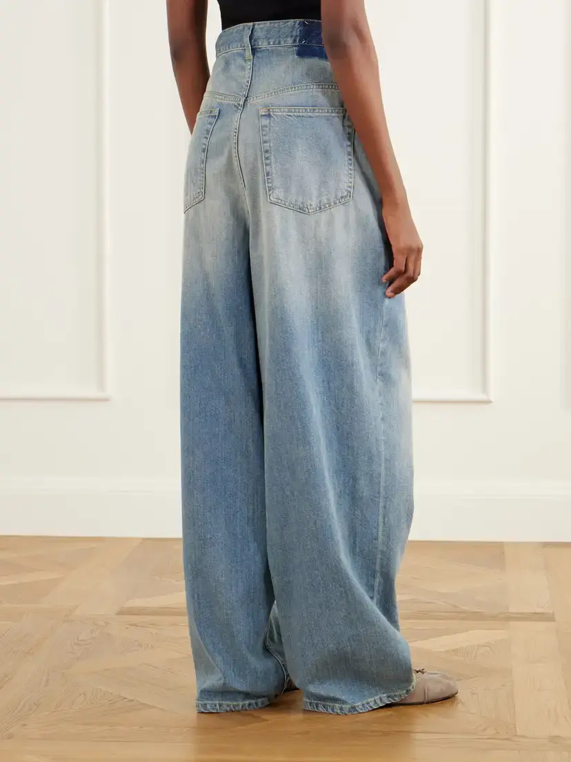 Maison Margiela High-rise Wide-leg Jeans | Thumbnail 4 Maison Margiela High-rise Wide-leg Jeans | Thumbnail 4