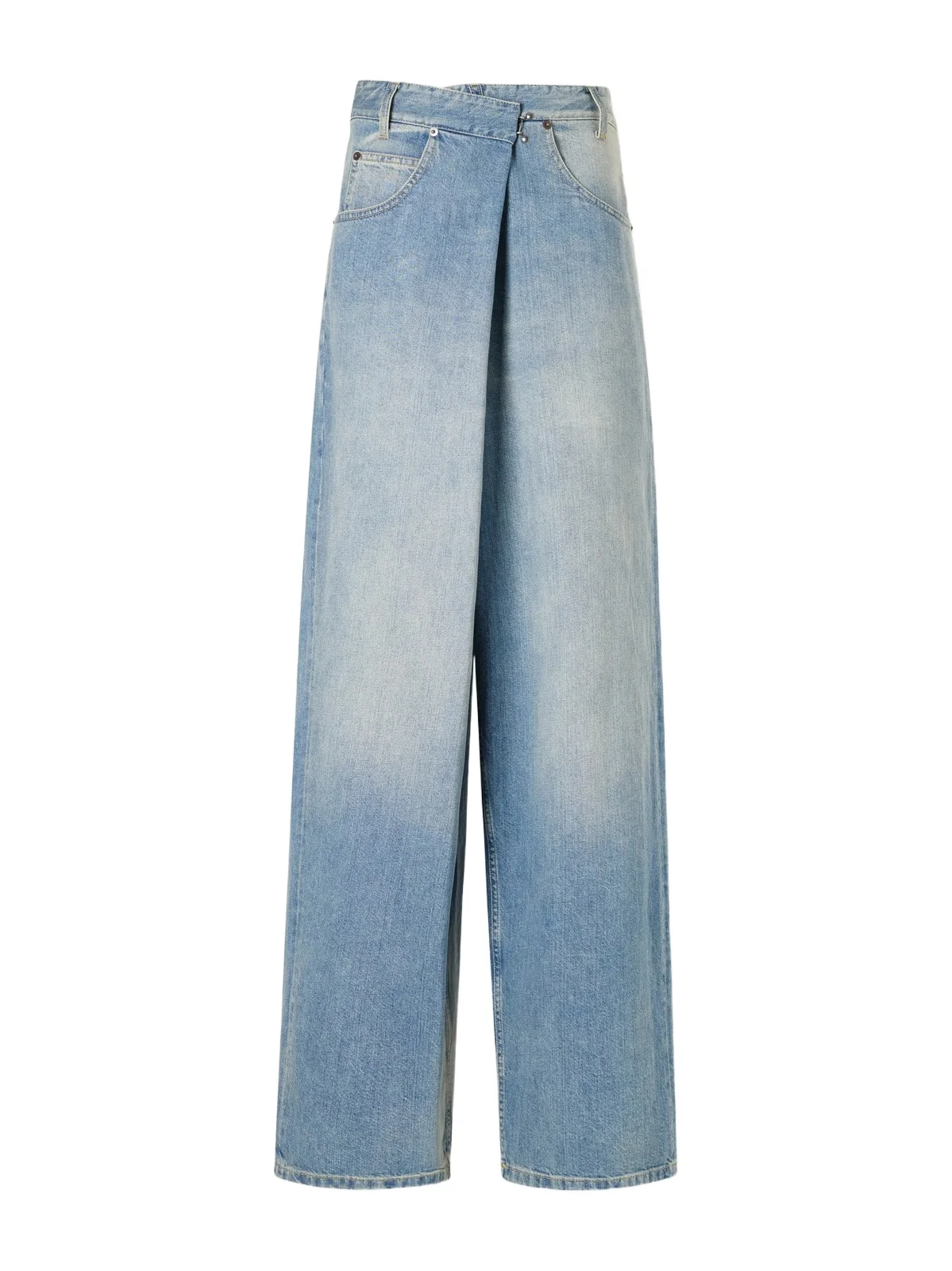 High-rise Wide-leg Jeans