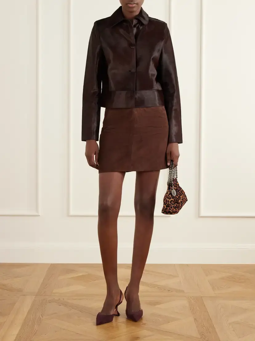Nour Hammour Hadley Calf Hair Jacket | Thumbnail 2 Nour Hammour Hadley Calf Hair Jacket | Thumbnail 2