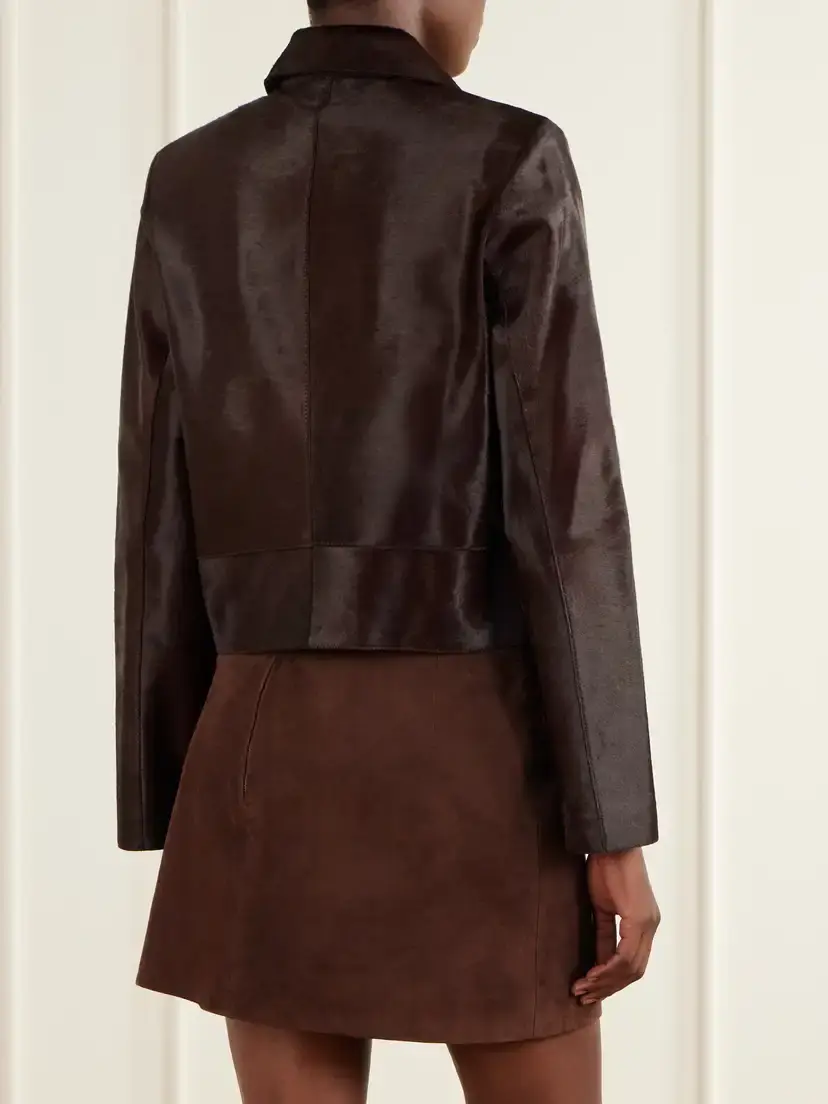 Nour Hammour Hadley Calf Hair Jacket | Thumbnail 4 Nour Hammour Hadley Calf Hair Jacket | Thumbnail 4