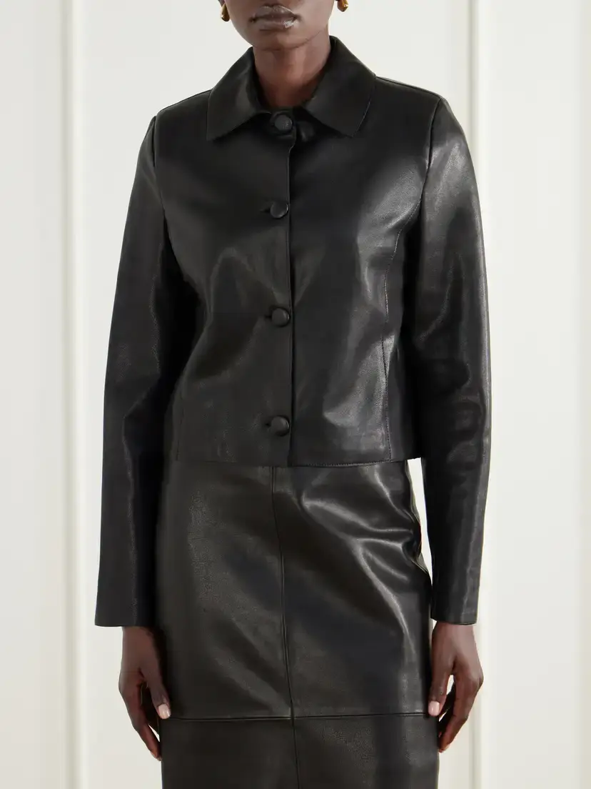 Nour Hammour Hadley Leather Jacket | Thumbnail 3 Nour Hammour Hadley Leather Jacket | Thumbnail 3