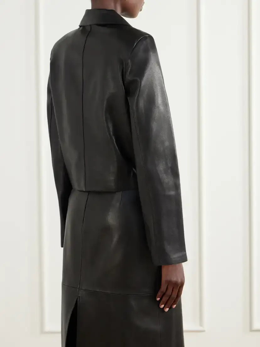 Nour Hammour Hadley Leather Jacket | Thumbnail 4 Nour Hammour Hadley Leather Jacket | Thumbnail 4