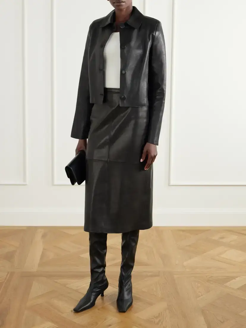 Nour Hammour Hadley Leather Jacket | Thumbnail 6 Nour Hammour Hadley Leather Jacket | Thumbnail 6