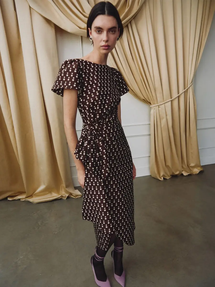 Delphine Emeline Midi Dress | Thumbnail 2 Delphine Emeline Midi Dress | Thumbnail 2
