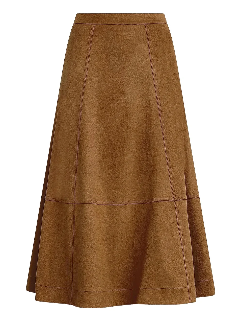 Women's The Aspen Faux Suede Midi Skirt Women's The Aspen Faux Suede Midi Skirt