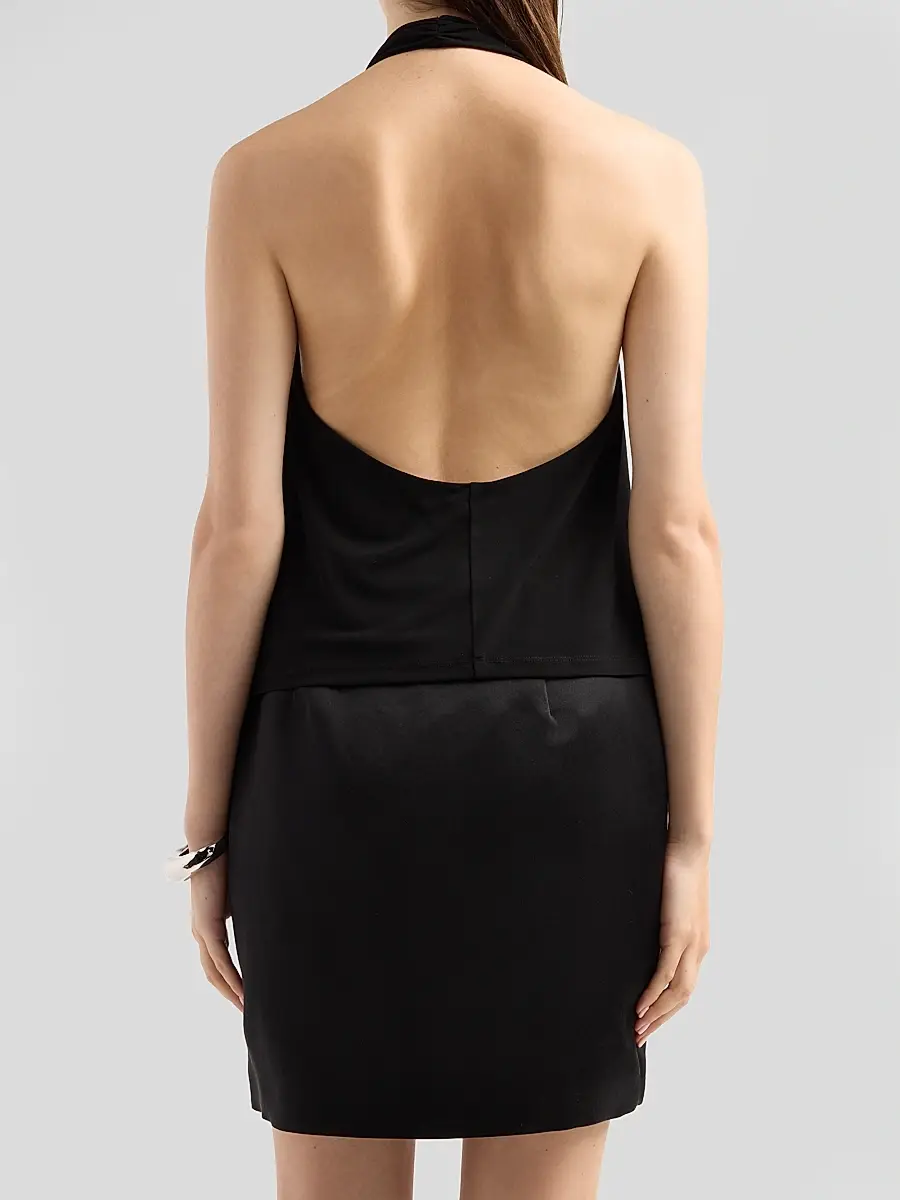Ramy Brook Women's Alice Jersey Halterneck Top | Thumbnail 3 Ramy Brook Women's Alice Jersey Halterneck Top | Thumbnail 3