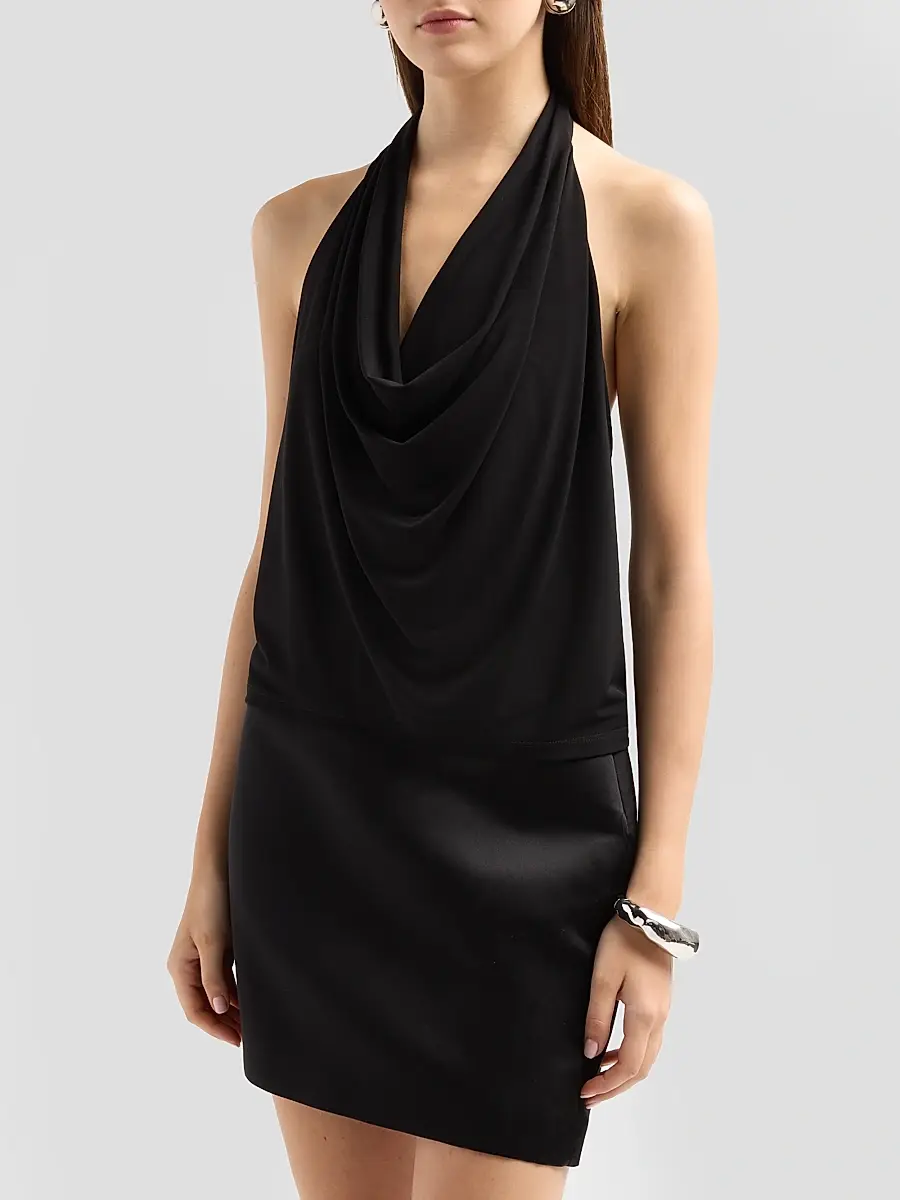 Ramy Brook Women's Alice Jersey Halterneck Top | Thumbnail 4 Ramy Brook Women's Alice Jersey Halterneck Top | Thumbnail 4