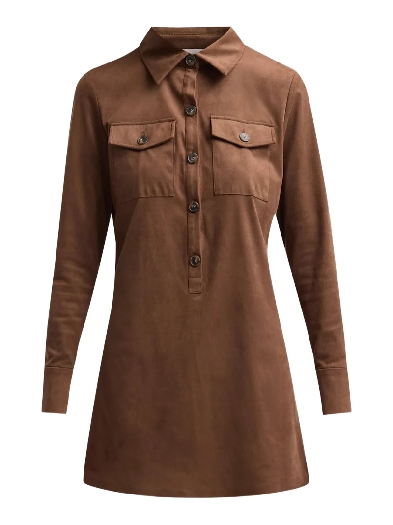 Women's Maria A-Line Mini Shirtdress Women's Maria A-Line Mini Shirtdress
