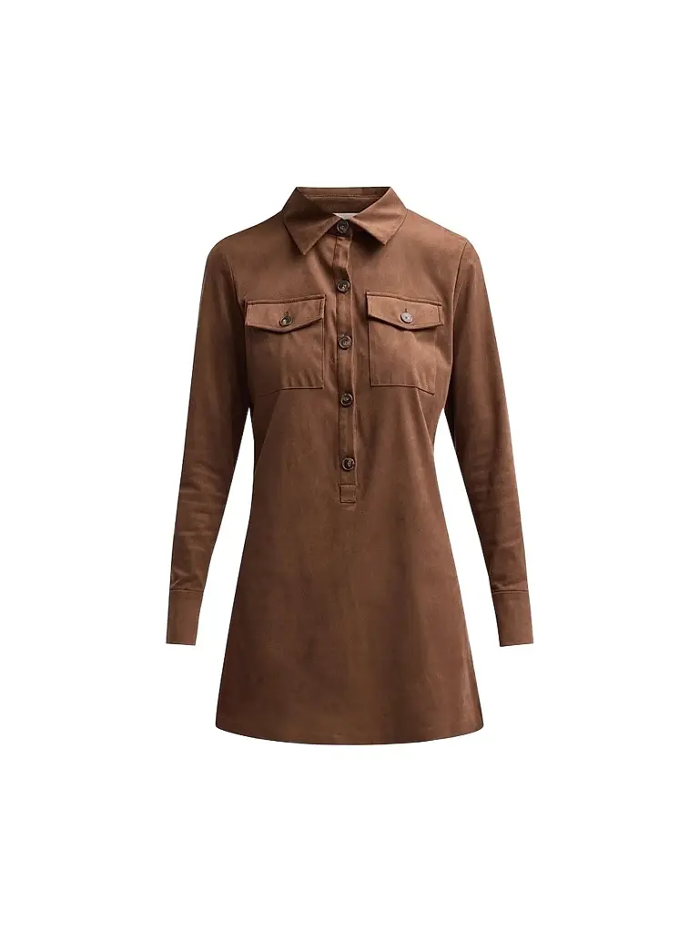 Ramy Brook Women's Maria A-Line Mini Shirtdress