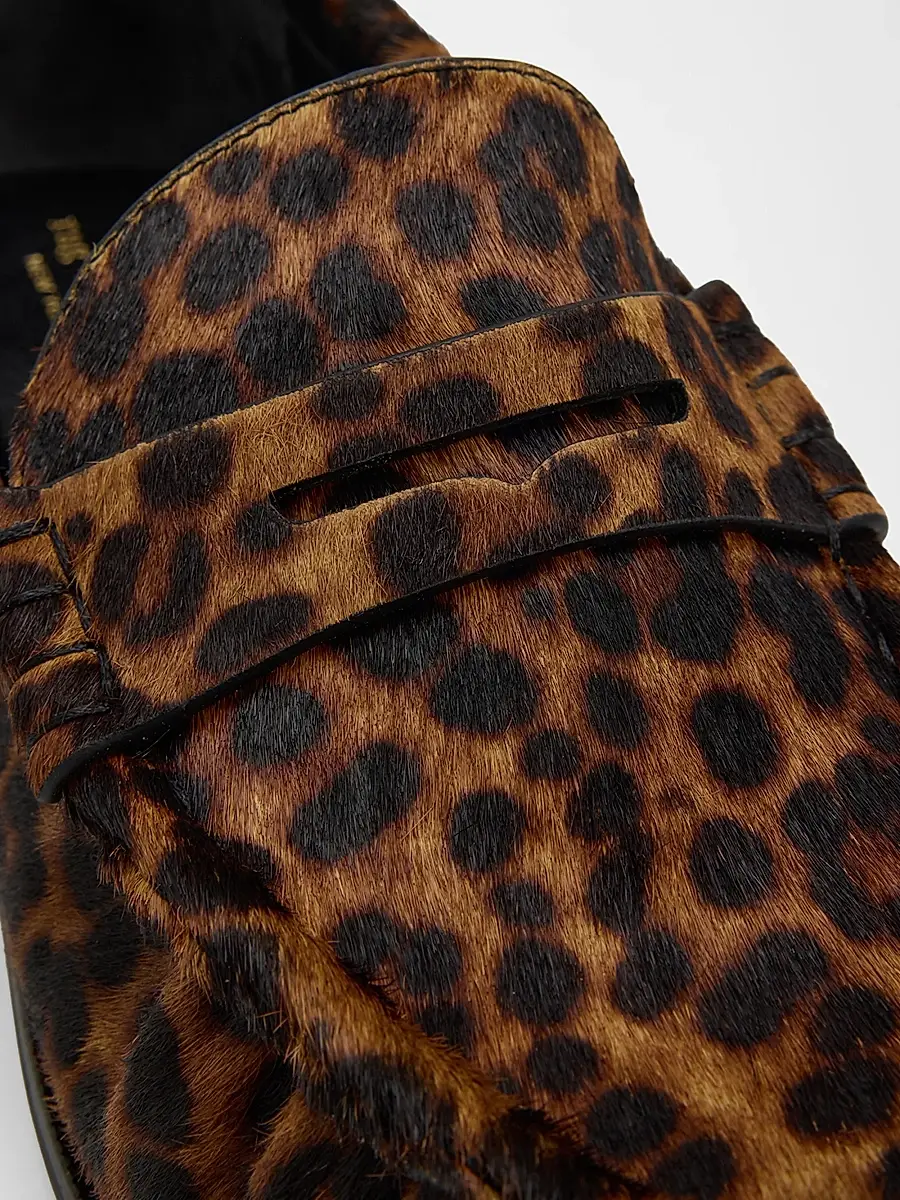 rag & bone Women's Lexi Leopard-Print Calf-Hair Loafers | Thumbnail 4 rag & bone Women's Lexi Leopard-Print Calf-Hair Loafers | Thumbnail 4