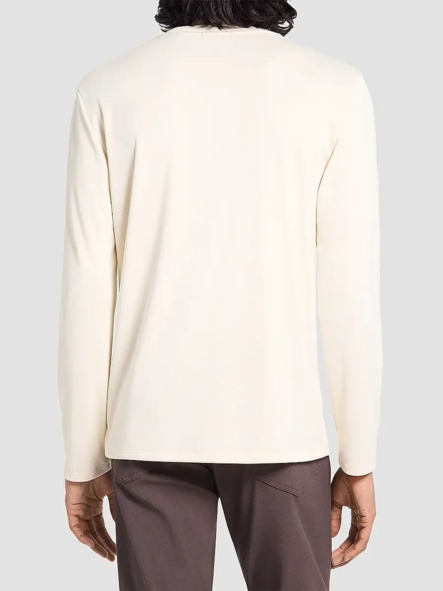 Theory Men's Essential Long-Sleeved Crewneck T-Shirt | Thumbnail 3