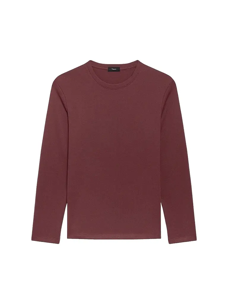 Theory Men's Essential Long-Sleeved Crewneck T-Shirt