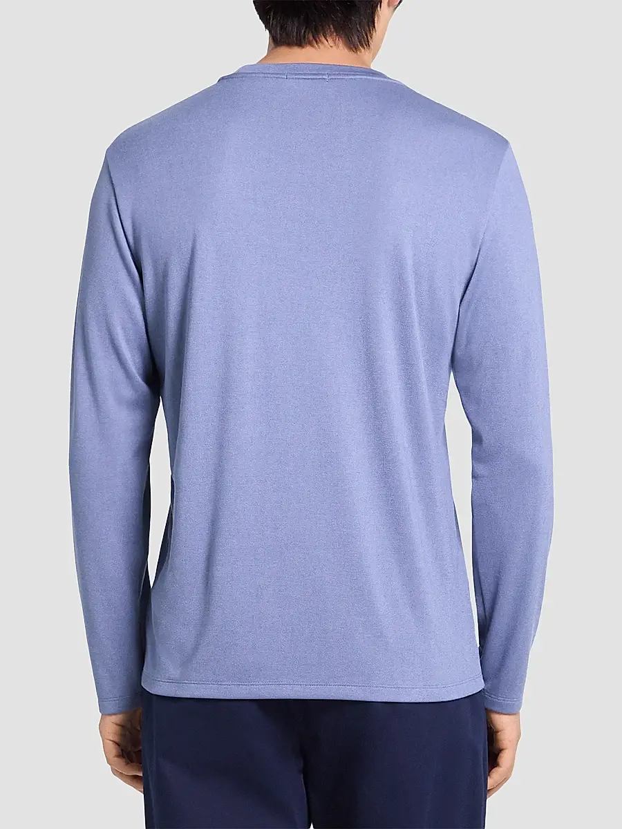 Theory Men's Essential Long-Sleeved Crewneck T-Shirt | Thumbnail 3