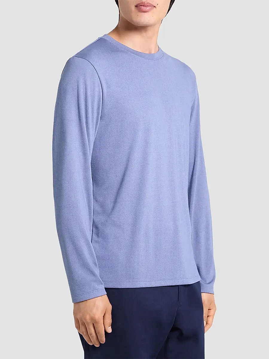 Theory Men's Essential Long-Sleeved Crewneck T-Shirt | Thumbnail 6