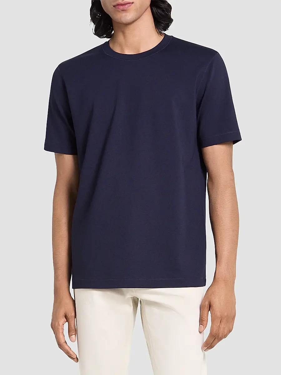 Theory Men's Ryder Jersey Crewneck T-Shirt | Thumbnail 4
