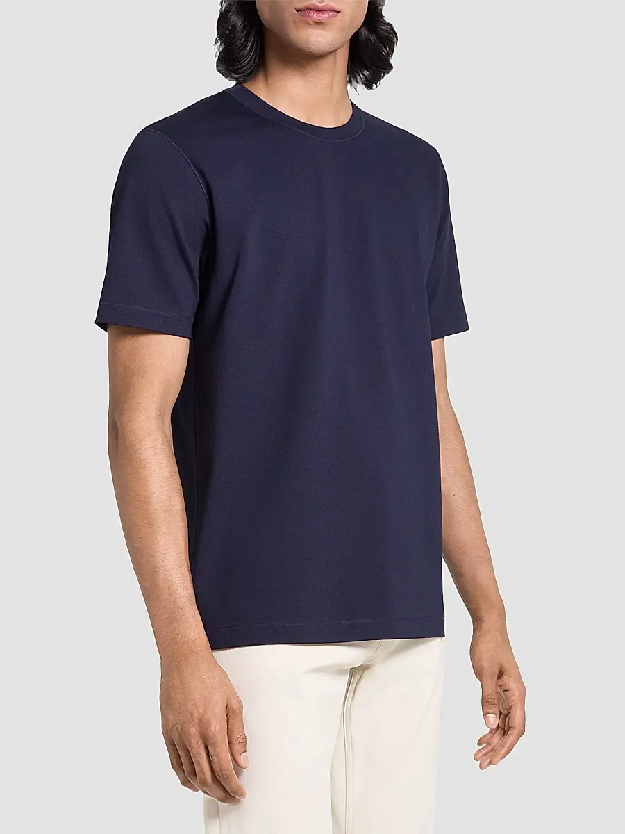 Theory Men's Ryder Jersey Crewneck T-Shirt | Thumbnail 5