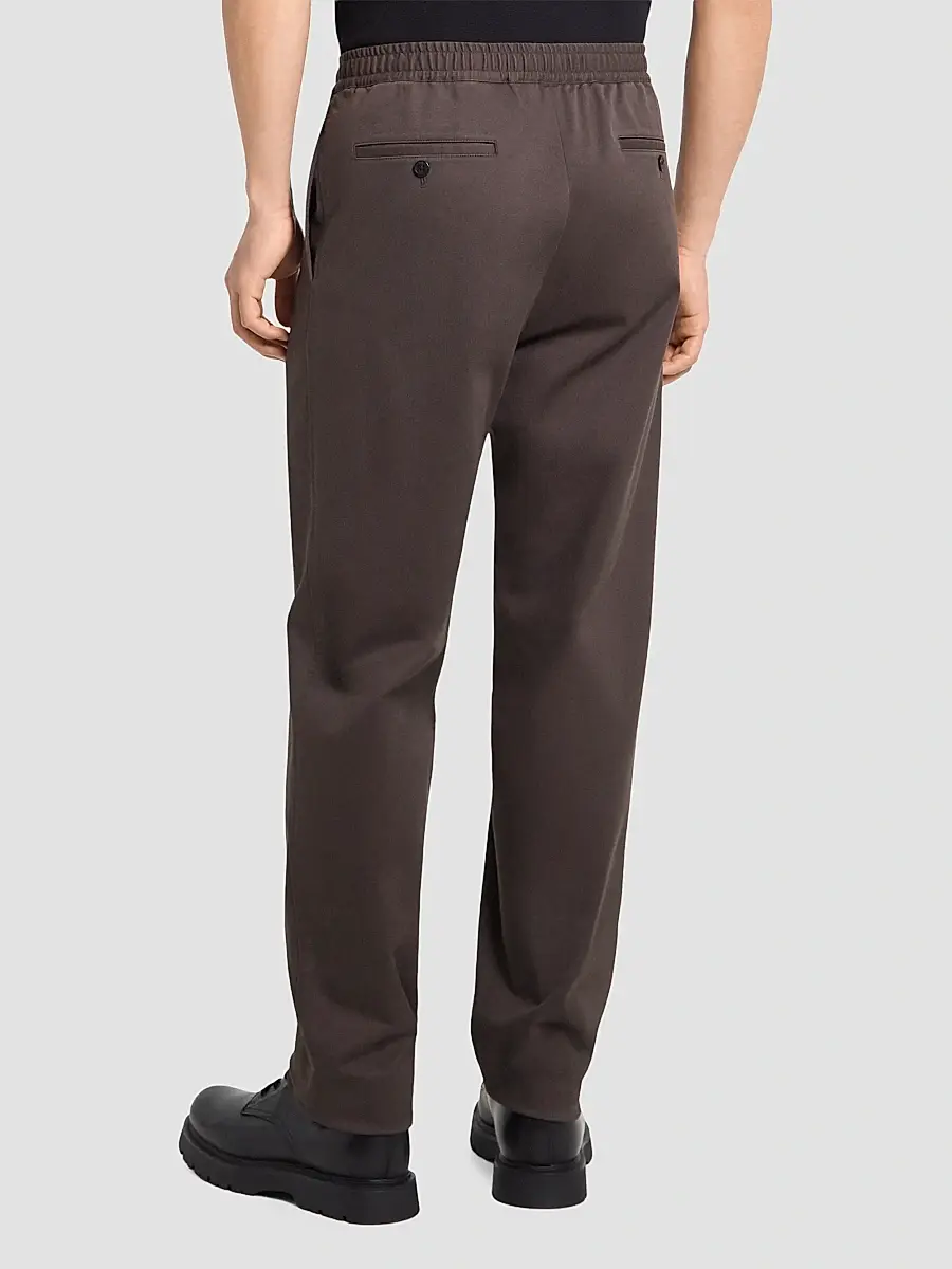 Theory Men's Chino-Style Stretch-Cotton Relaxed Pants | Thumbnail 3